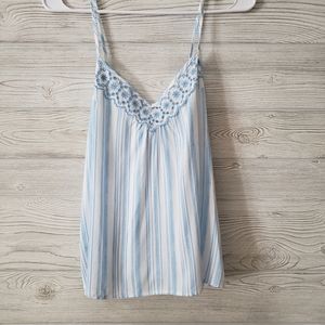 Striped Sleep Camisole- In Bloom by Jonquil "*t"